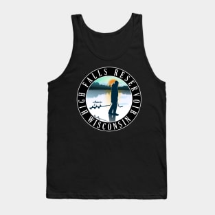 High Falls Reservoir Wisconsin Ice Fishing Tank Top